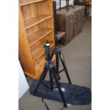 PAIR OF GORILLA TRIPOD STANDS IN CARRYING CASE