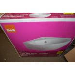 BOXED B&Q TREVISO ONE-TAP CLOAKROOM BASIN