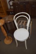 20TH CENTURY OVERPAINTED SINGLE BENTWOOD CHAIR