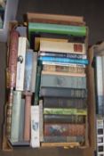 BOX OF MIXED BOOKS - THREE GIRLS FROM SCHOOL, THE REFUGEES, THE LIFE OF MARY BAKER EDDY