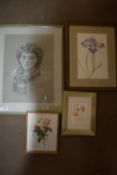 MAINLY FRAMED FLORAL PRINTS