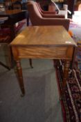 Small Victorian mahogany drop leaf occasional table, approx 63 x 91cm
