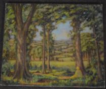 English school, Landscape with abundant Trees