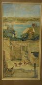 Albert Edward Victor Lilley, signed and dated 00/05, two watercolours, West Country landscapes, both