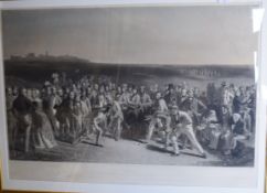 After Charles Lees, engraved by Charles Wagstaffe, "The Golfers - a grand match played over St