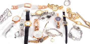 Mixed Lot: Modern watches to include thirteen various "Seksy" examples and seven others.