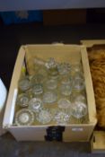 BOX CONTAINING DRINKING GLASSES