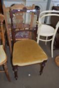 EARLY 20TH CENTURY SINGLE CHAIR