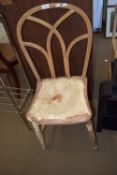 20TH CENTURY WOODEN SINGLE CHAIR