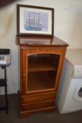 MODERN REPRODUCTION MUSIC CABINET WITH LIFT UP TOP, 105CM HIGH