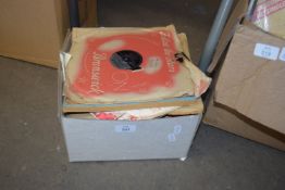 BOX CONTAINING VINTAGE RECORDS