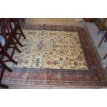 LARGE PATTERNED CARPET, APPROX 203 X 270CM