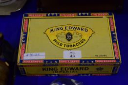 BOX CONTAINING KING EDWARD CIGARS