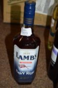 70cl bottle of Lambs Navy Rum