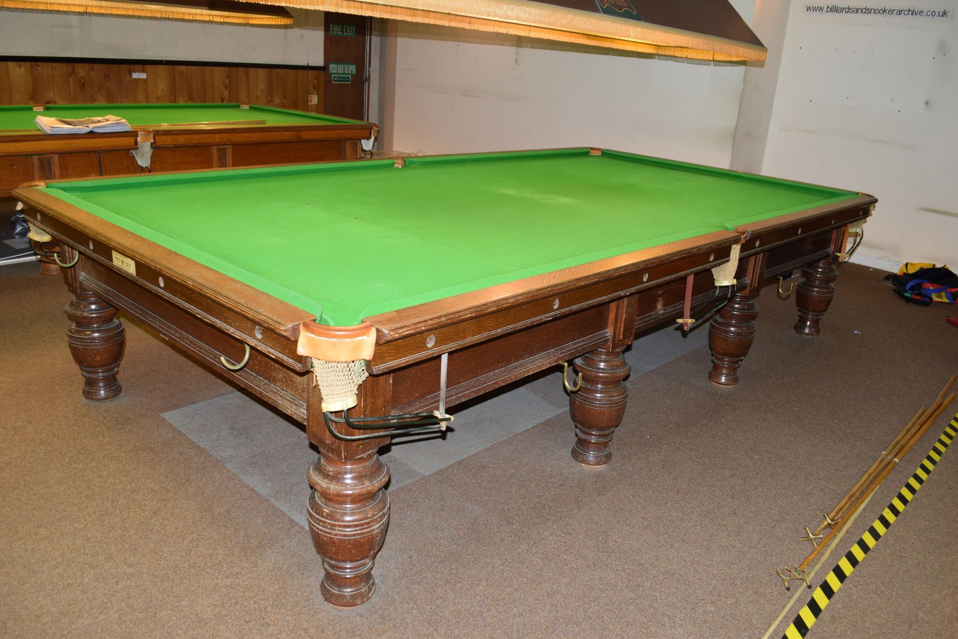 Thurston & Co full size billiards table