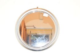 Round bathroom mirror