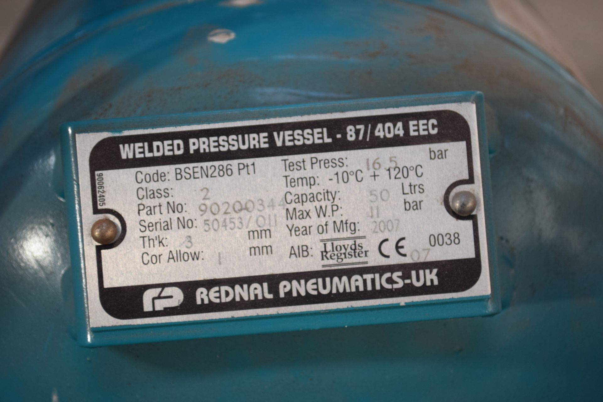 Compressor single phase twin air compressor - Image 3 of 4