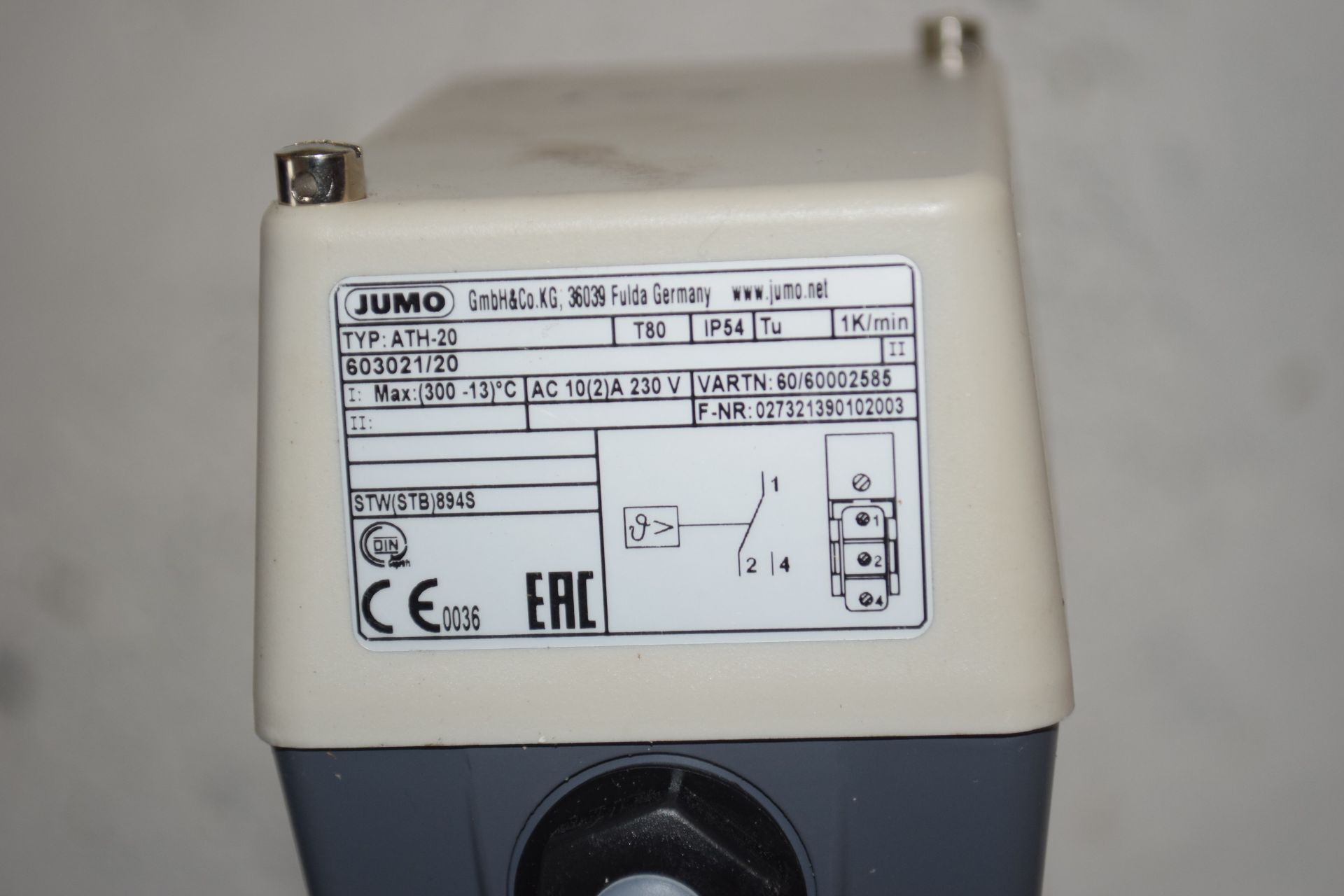 Jumo rod thermostat 50 - 300 deg - Image 2 of 2