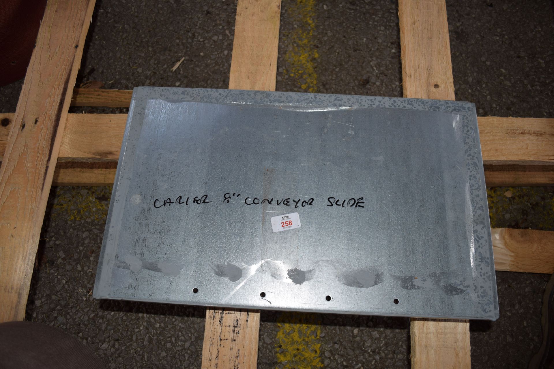 Carier 8" conveyor slide