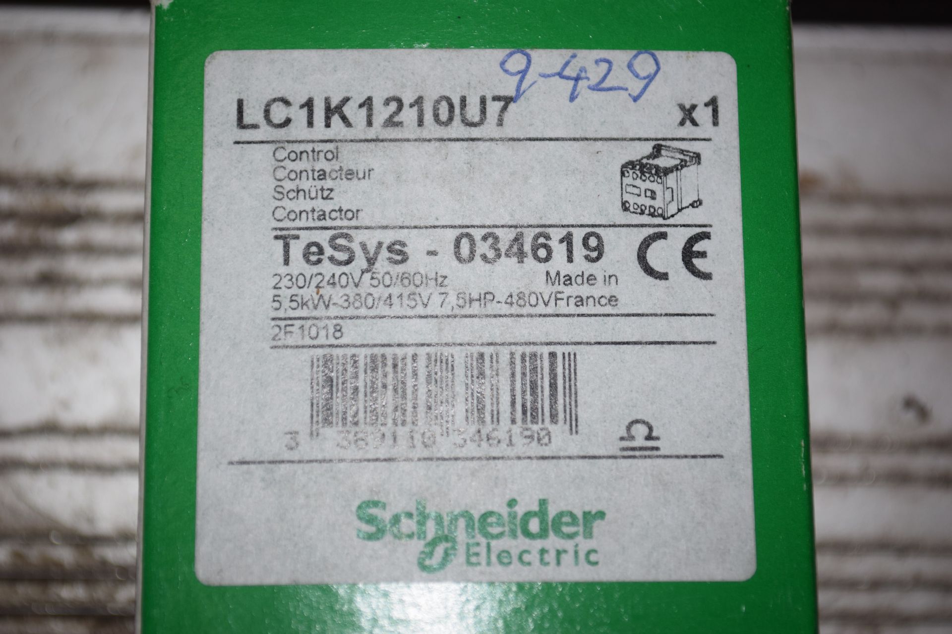 Contactor mini control Tesys 034619 12A