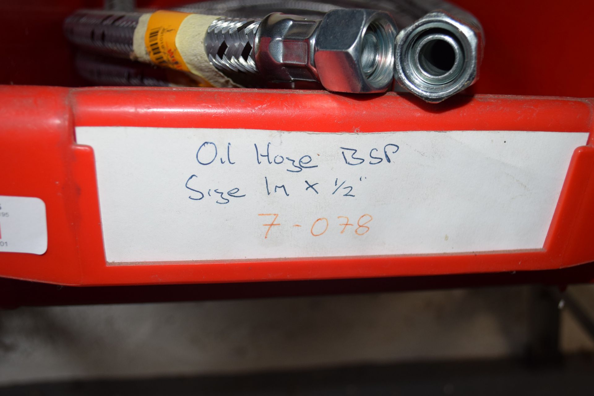 Half inch oil hose x 6 - Image 2 of 2