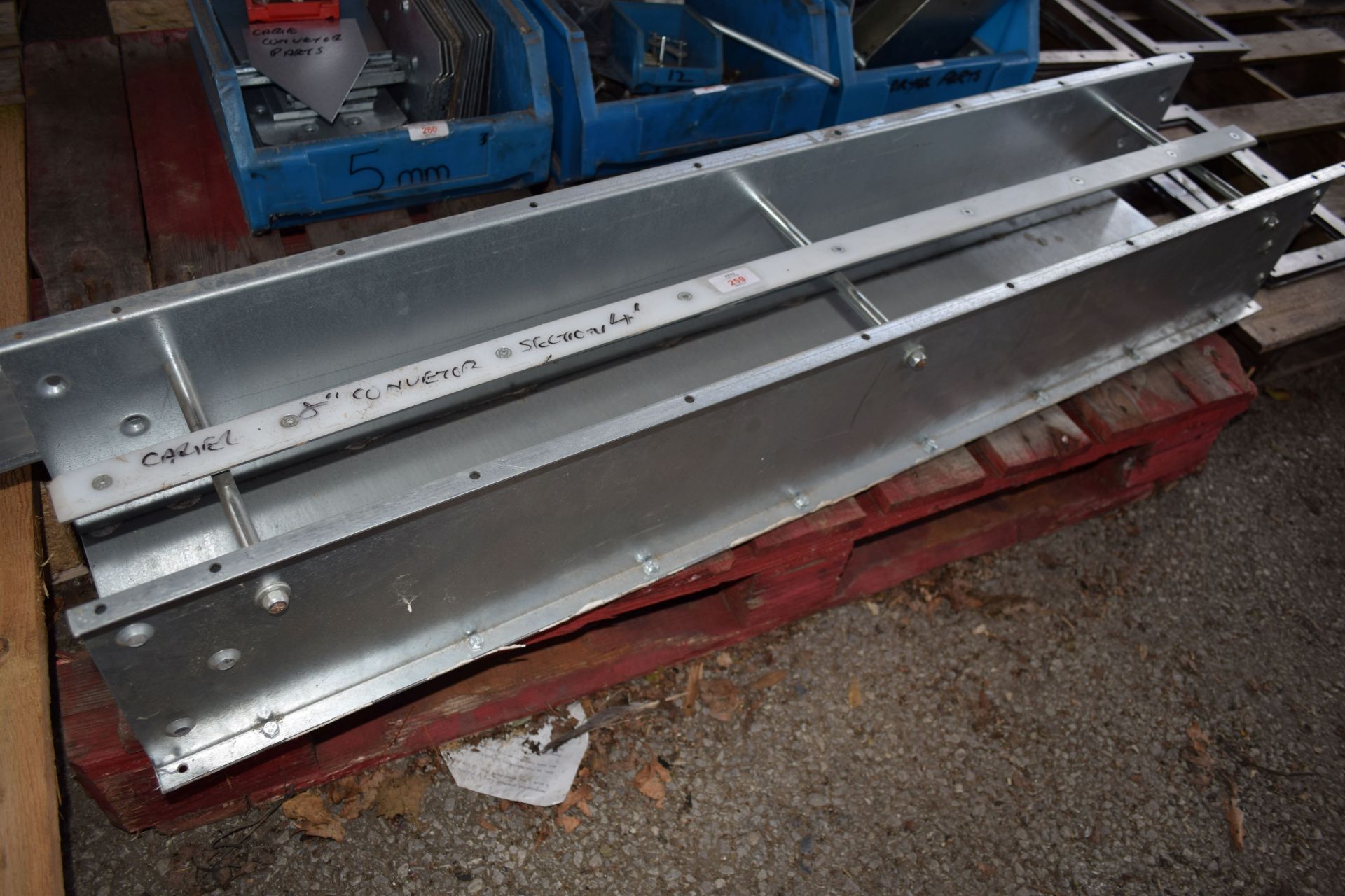 Carier 8" conveyor section 4ft long