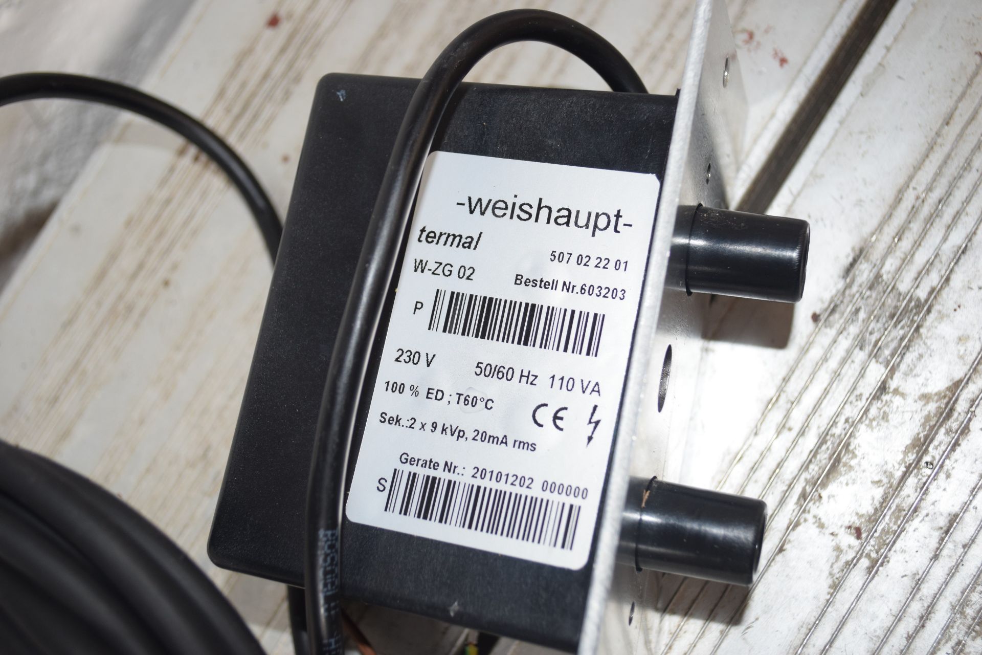 Weishaupt ignition transformers quantity - Image 3 of 3