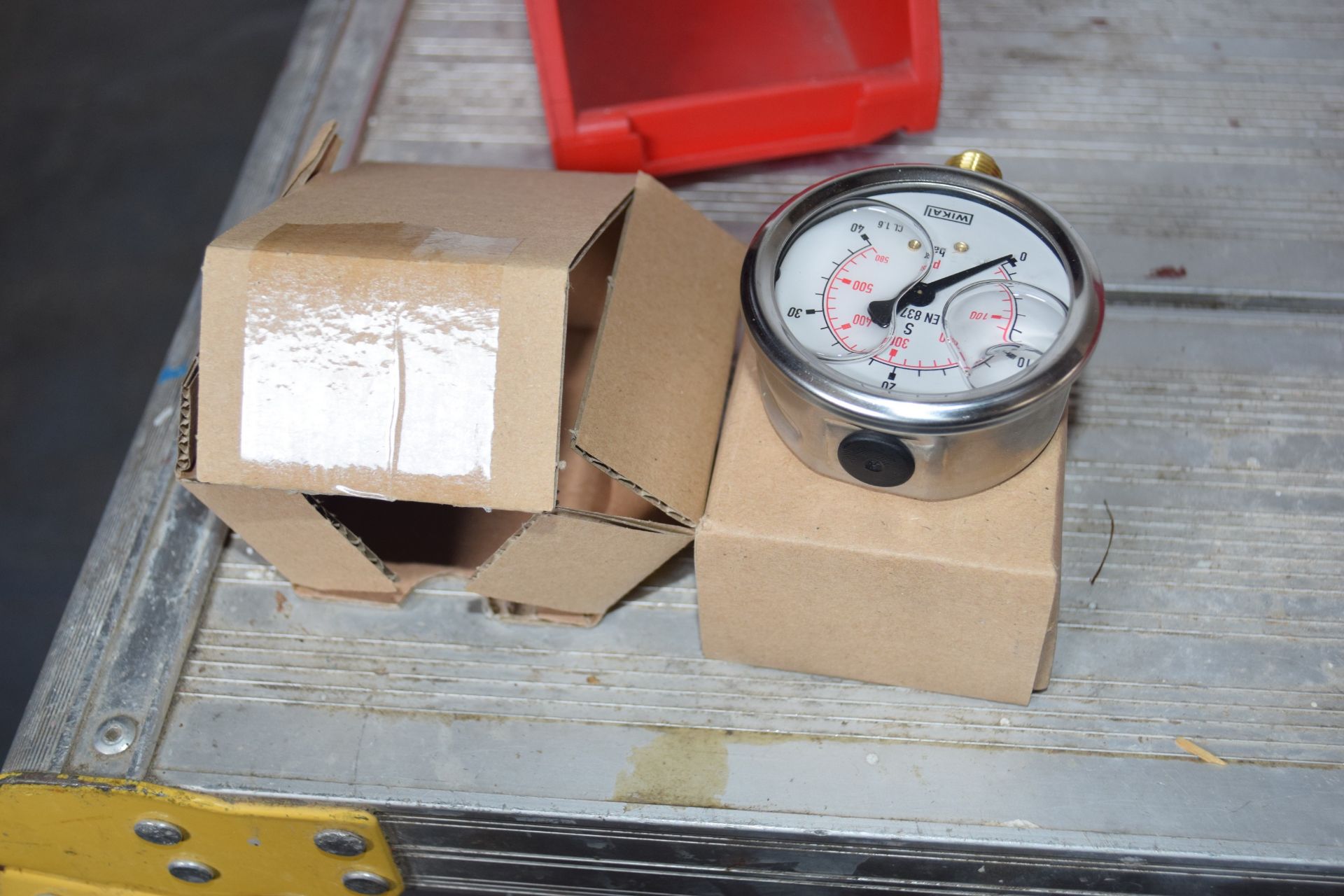 0-40 bar Manometer burner pressure gauge x2