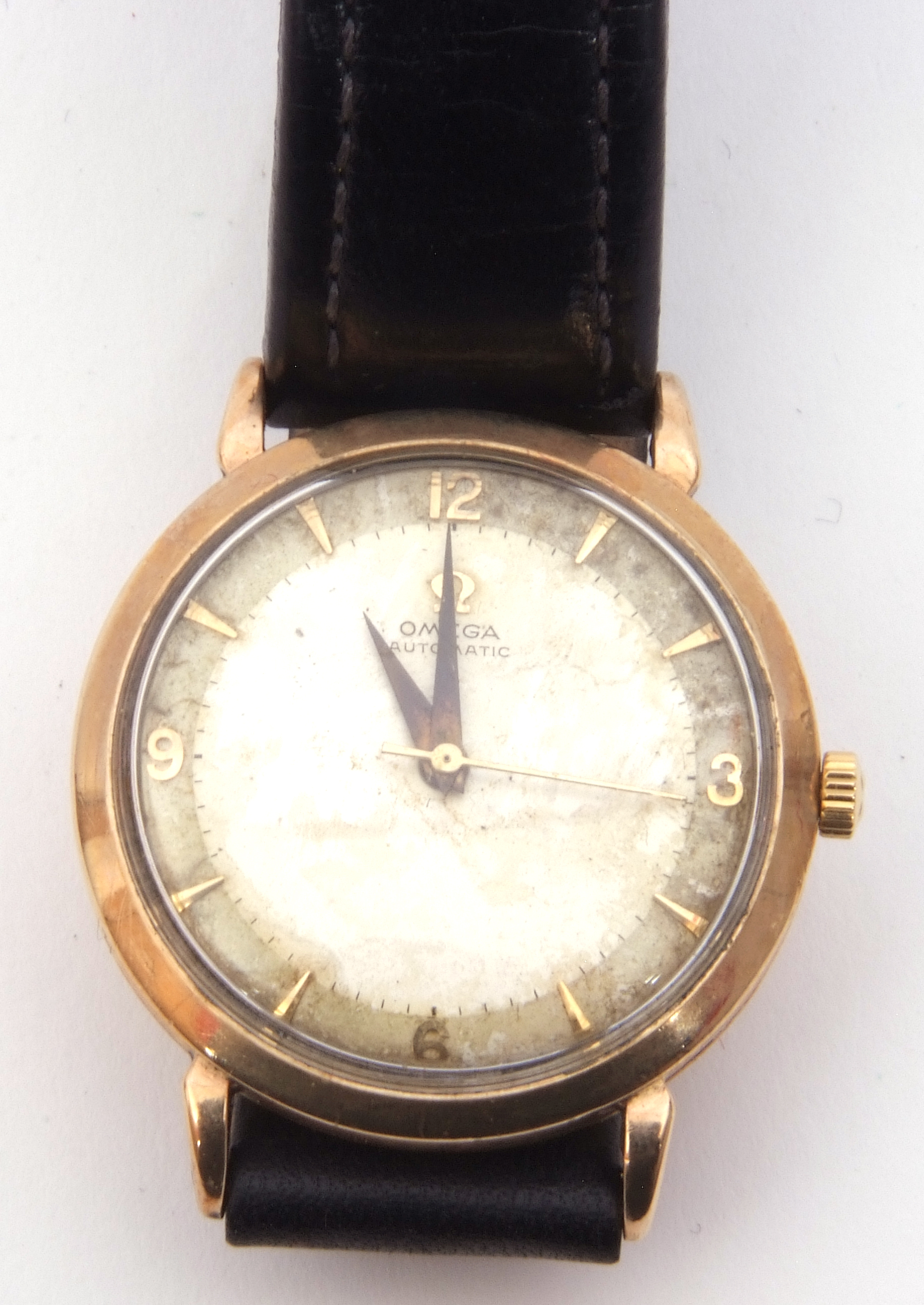 Third quarter of the 20th century gents Omega 9ct gold cased automatic movement wrist watch, with - Image 12 of 14