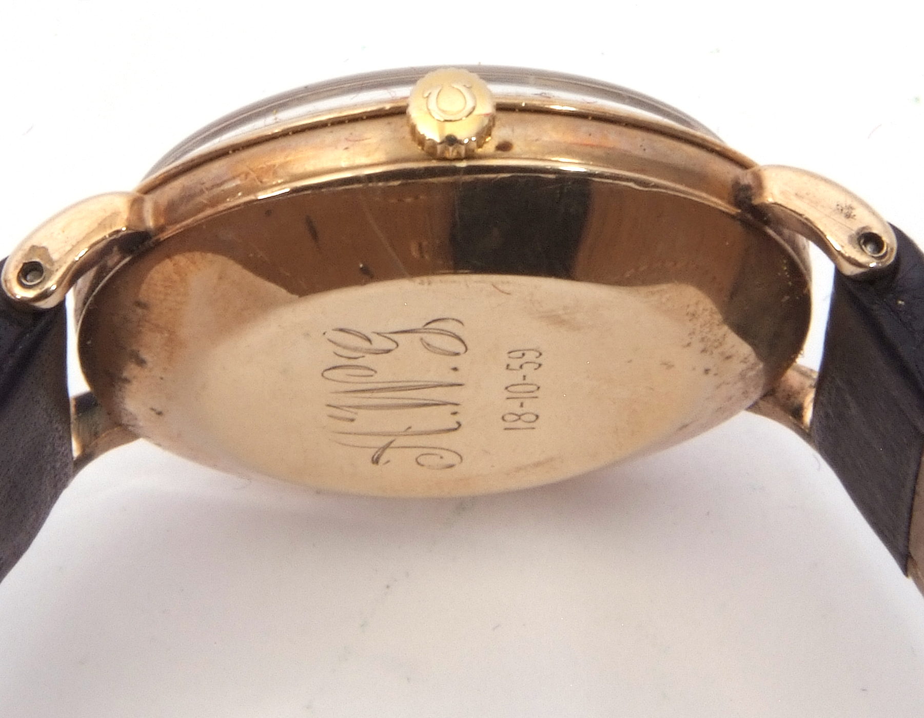 Third quarter of the 20th century gents Omega 9ct gold cased automatic movement wrist watch, with - Image 8 of 14