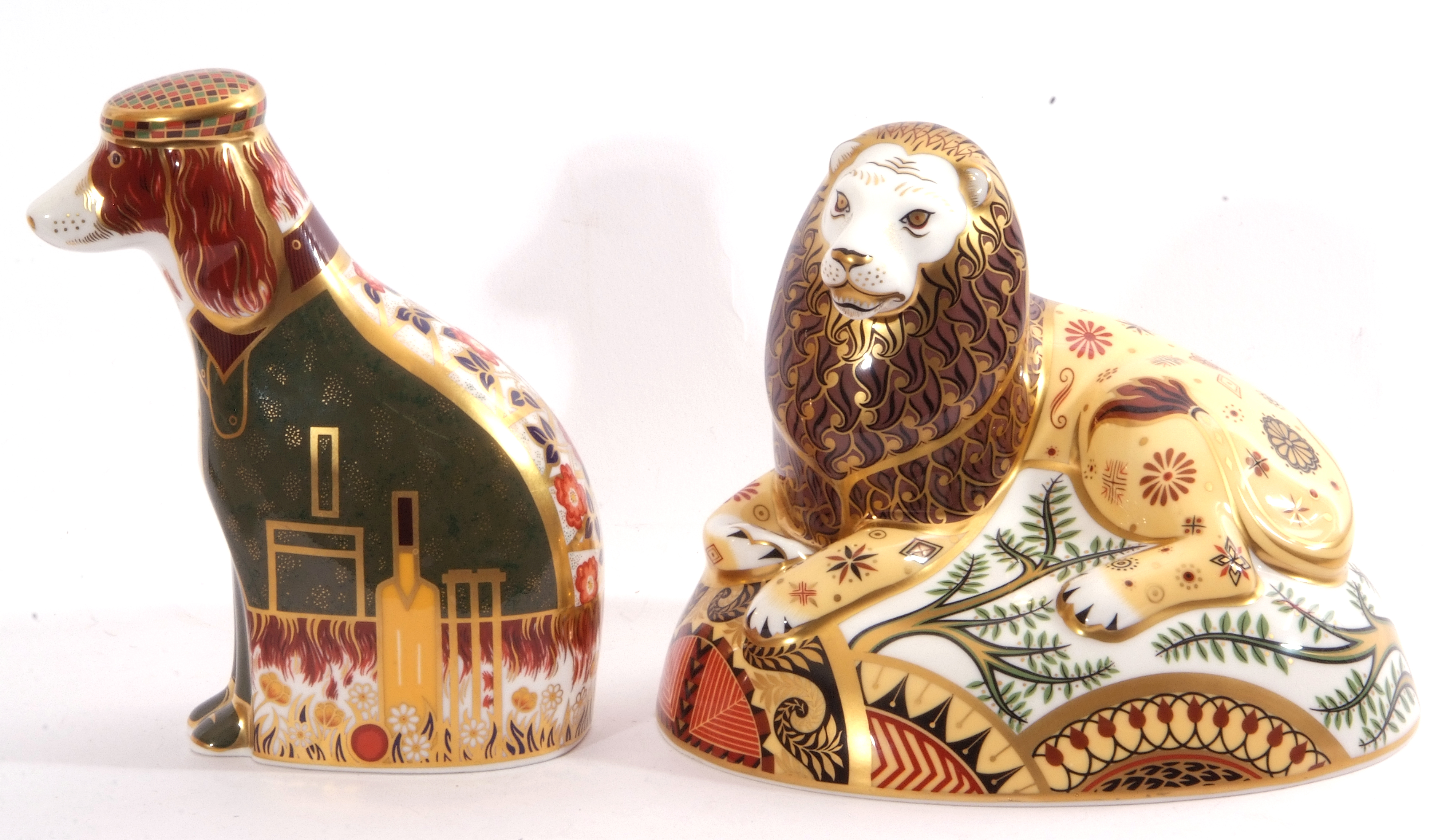 Two Royal Crown Derby paperweights, one of the Nemean lion, limited edition of 750, this example - Image 2 of 8