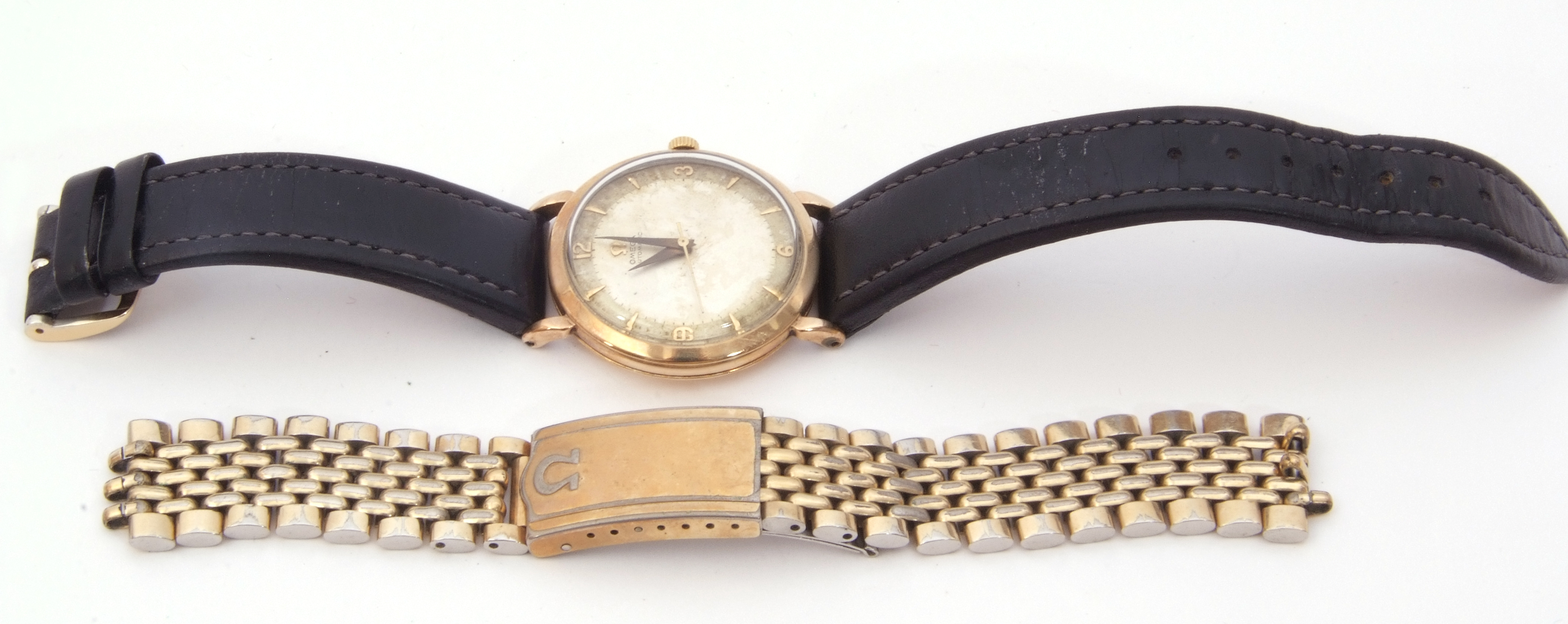 Third quarter of the 20th century gents Omega 9ct gold cased automatic movement wrist watch, with - Image 13 of 14