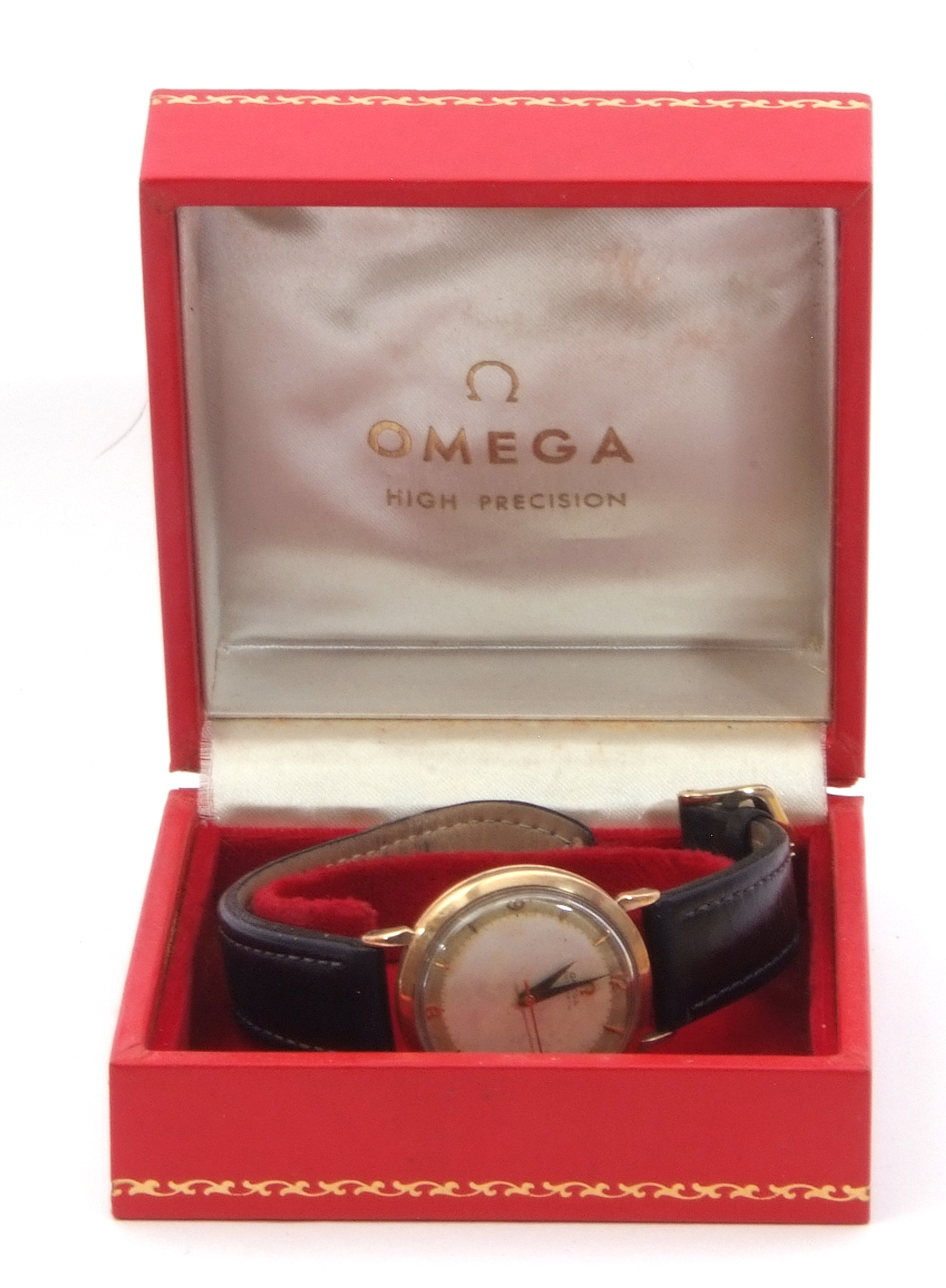 Third quarter of the 20th century gents Omega 9ct gold cased automatic movement wrist watch, with - Image 5 of 14