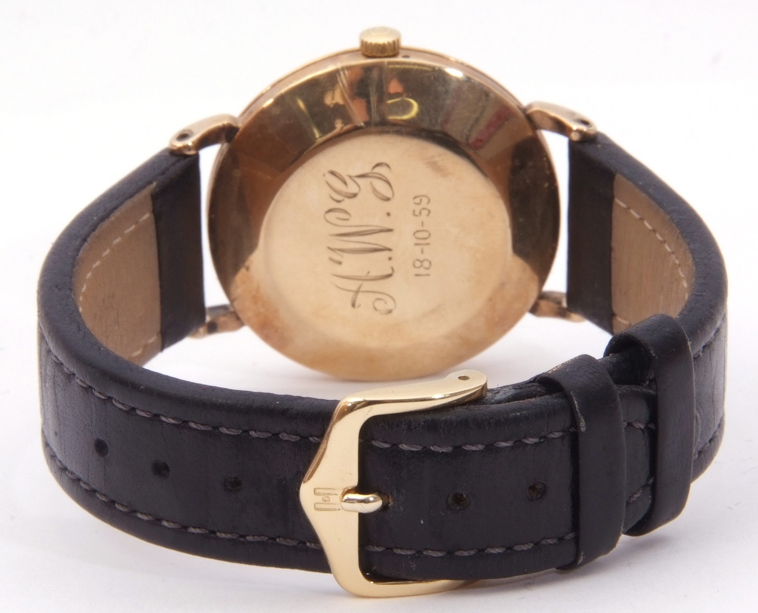 Third quarter of the 20th century gents Omega 9ct gold cased automatic movement wrist watch, with - Image 7 of 14