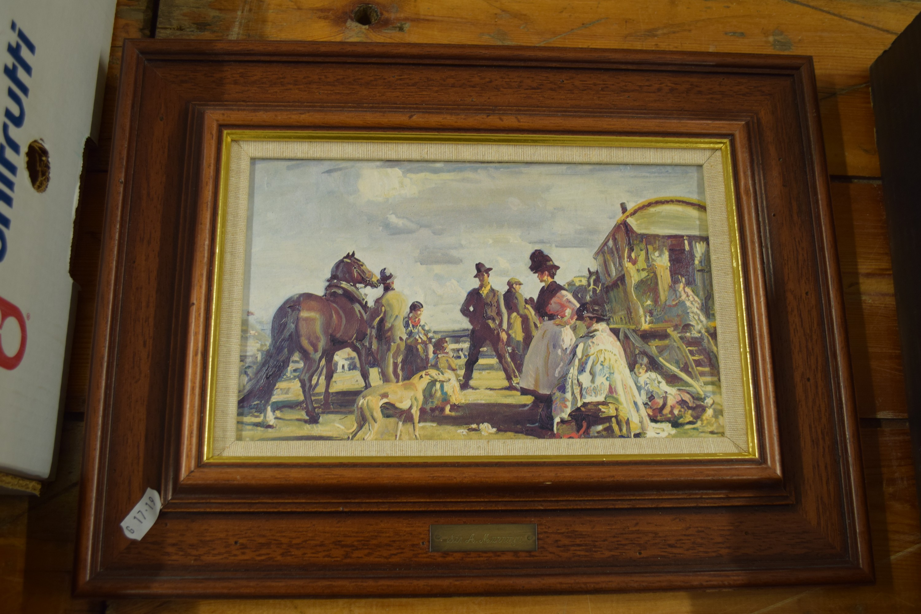 THREE FRAMED HORSE PRINTS AFTER MUNNINGS - Image 3 of 3