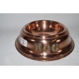 COPPER DOG WATER TRAY