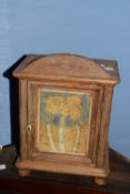 SMALL VINTAGE PINE CABINET, HEIGHT APPROX 32CM