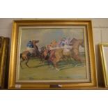 PRINT AFTER MUNNINGS "UNDER STARTERS ORDERS"