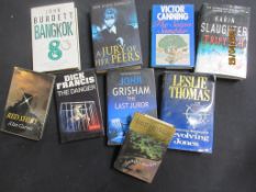 330: Modern firsts, 20 titles, good condition, including Victor Canning; Wilbur Smith etc