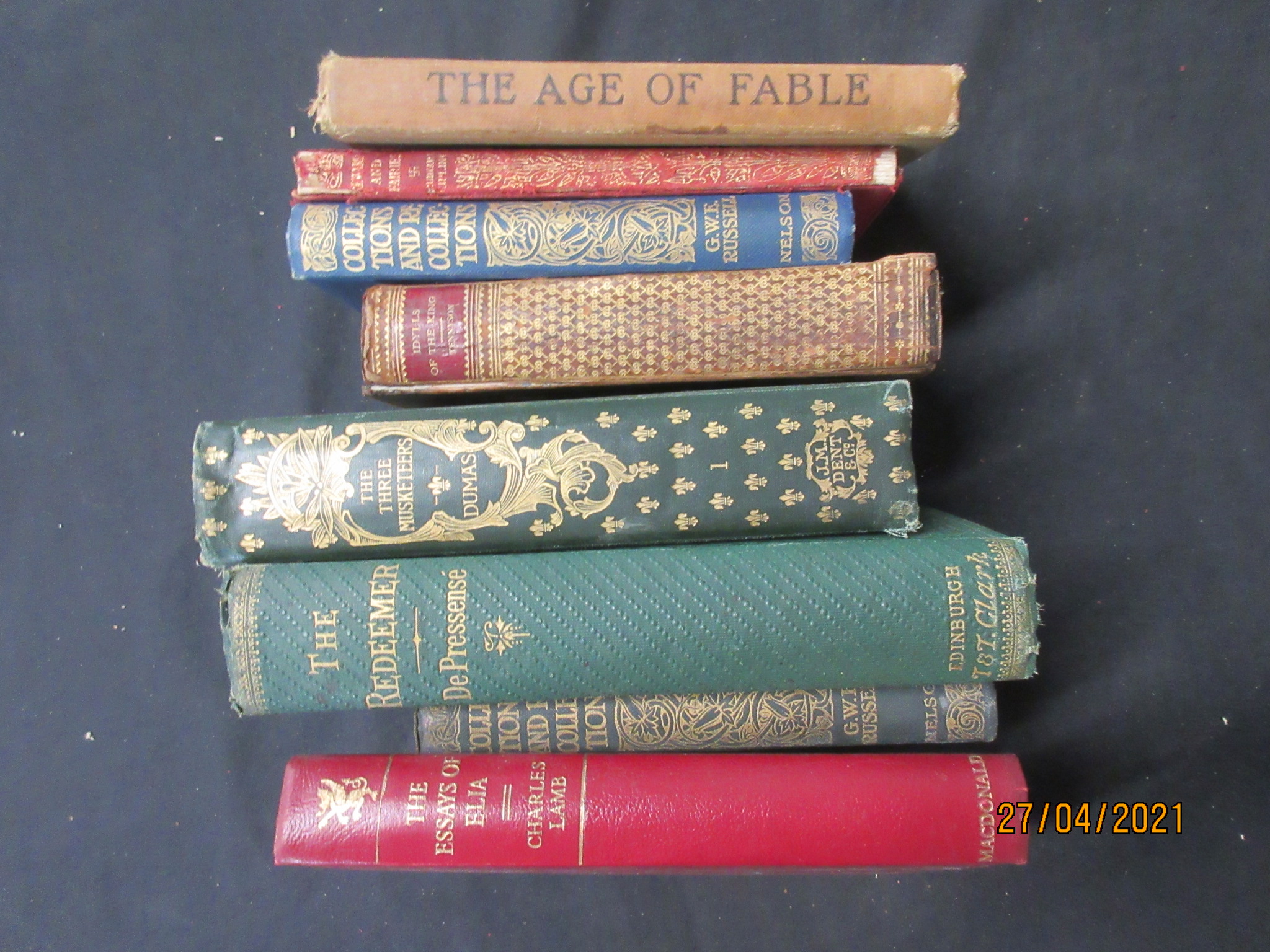 432D: Decorative bindings 8 titles - Image 2 of 2