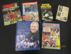 375B: Vintage football, 12 titles, including Bob Ferrier: Soccer Partnership, 1961