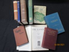 91 One box: vintage medical interest, 12 titles including PROGRESS IN THE BIOLOGICAL SCIENCES IN