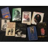 133 One box: biographies and auto-biographies,16 titles including BEN ELTON, OSCAR WILDE, LORD