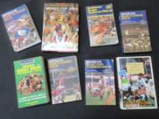 368A: Box: Rugby interest, 13 titles, including Rothmans Yearbook, 1980s / 90s ª