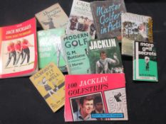 84 One box: Golf interest including some rare circa 1930s-1950s titles including DR H A MURRAY: MORE