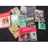 84 One box: Golf interest including some rare circa 1930s-1950s titles including DR H A MURRAY: MORE