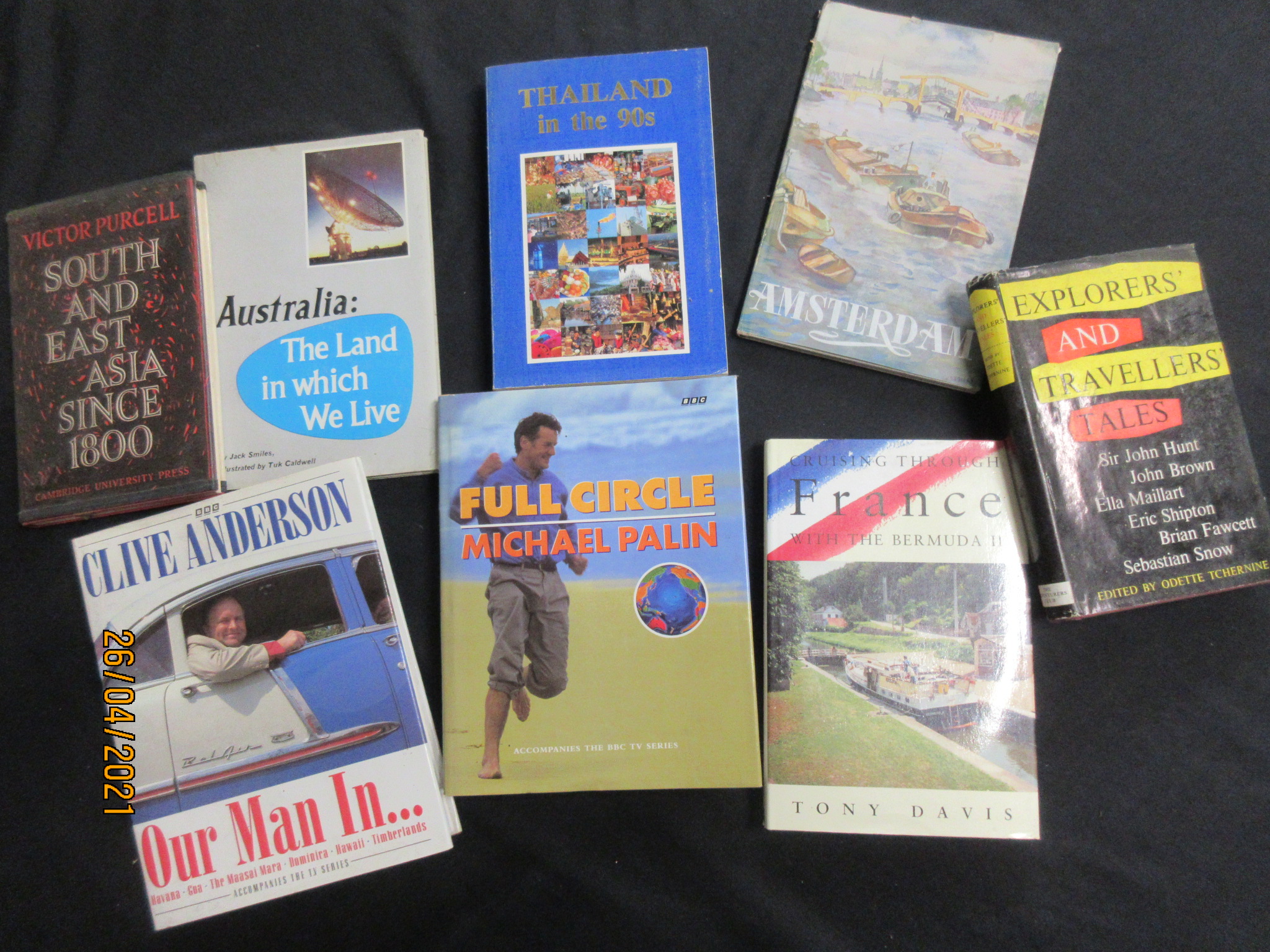 402A: Foreign travel interest, 12 titles, including Australia / New Zealand; Thailand; France;