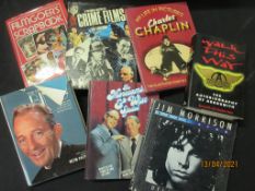 One box: film, some music interest, mainly large format, 20 titles including A PICTORIAL HISTORY
