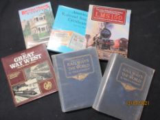 82 One box: Railway interest, mainly large format, 12 titles including CASSELLS RAILWAYS OF THE