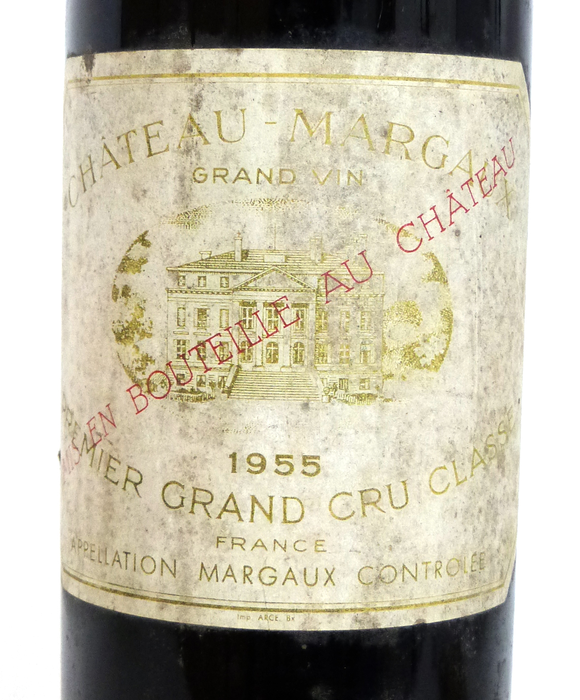 Chateau - Margaux Premiere Grand Crus Classe 1955 1, Bottle - Image 3 of 3